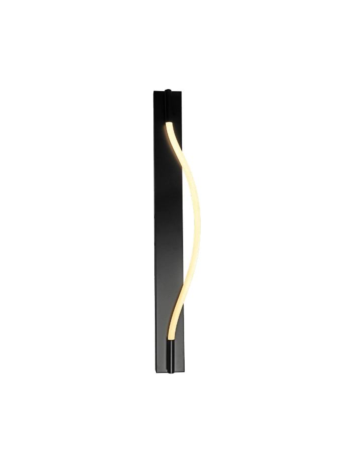 Aplique para pared Mileva 12W 60cm Markas Iluminación negro